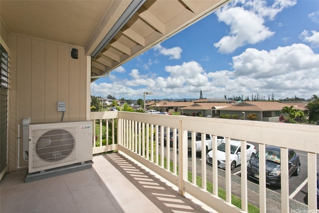 95-1050 Makaikai St Unit 14H, Mililani, HI 96789 - balcony featuring a residential view and ac unit