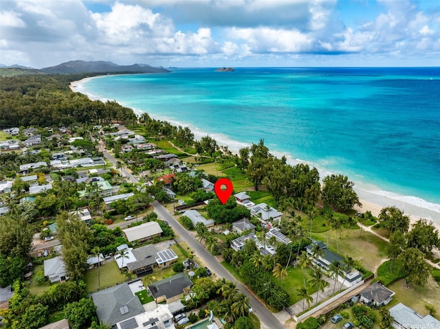 41-949 Laumilo St, Waimanalo, HI 96795 - aerial view of property and surrounding area with expansive coastline and nearby suburban area