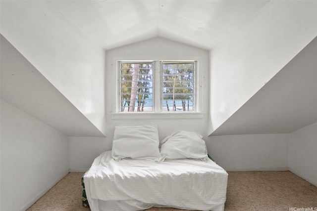 41-949 Laumilo St, Waimanalo, HI 96795 - bedroom featuring vaulted ceiling, carpet flooring, and baseboards