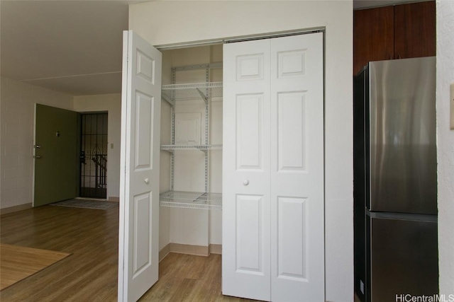 view of closet