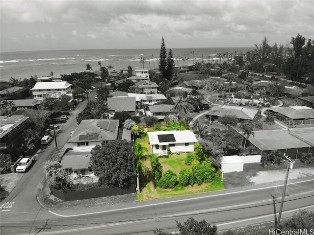 bird's eye view featuring a residential view