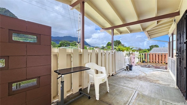 view of patio