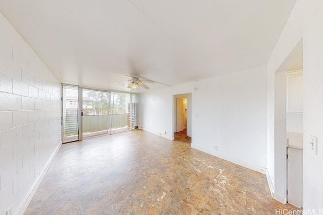 1016 Ehoeho Ave Unit 208, Wahiawa, HI 96786 - unfurnished room featuring ceiling fan