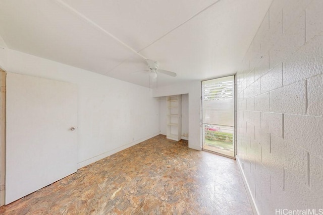 1016 Ehoeho Ave Unit 208, Wahiawa, HI 96786 - unfurnished room featuring a ceiling fan
