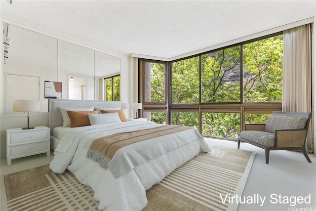 531 Hahaione St Unit 2-9A, Honolulu, HI 96825 - bedroom featuring a textured ceiling