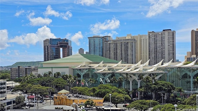 view of property with a city view