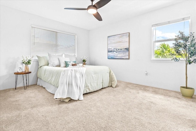 91-6221 Kapolei Pkwy Unit 201, Ewa Beach, HI 96706 - carpeted bedroom featuring ceiling fan