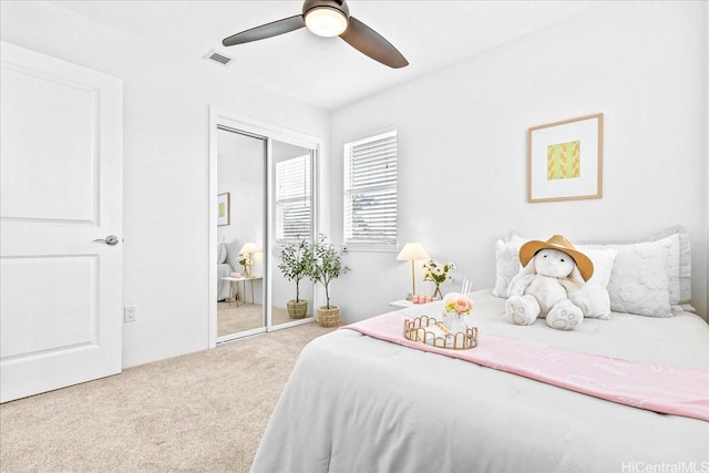 91-6221 Kapolei Pkwy Unit 201, Ewa Beach, HI 96706 - bedroom featuring carpet, a closet, and a ceiling fan