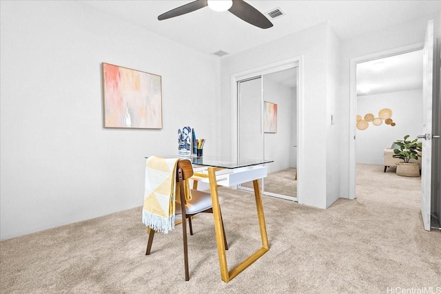 91-6221 Kapolei Pkwy Unit 201, Ewa Beach, HI 96706 - carpeted office space with a ceiling fan