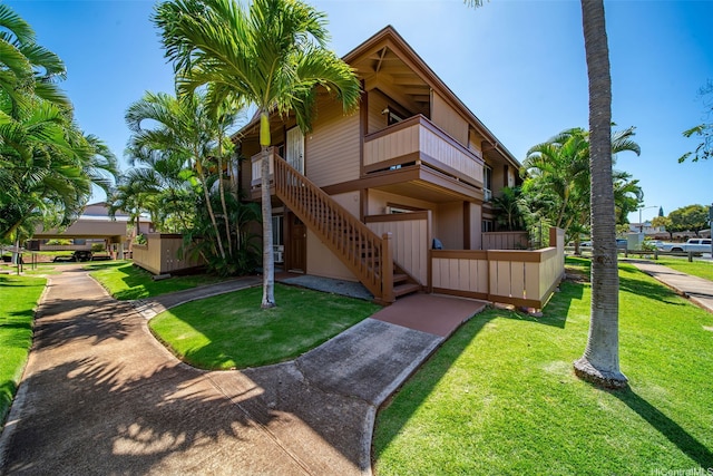 91-1018 Mikohu St Unit 20A, Ewa Beach, HI 96706 - view of property with stairway