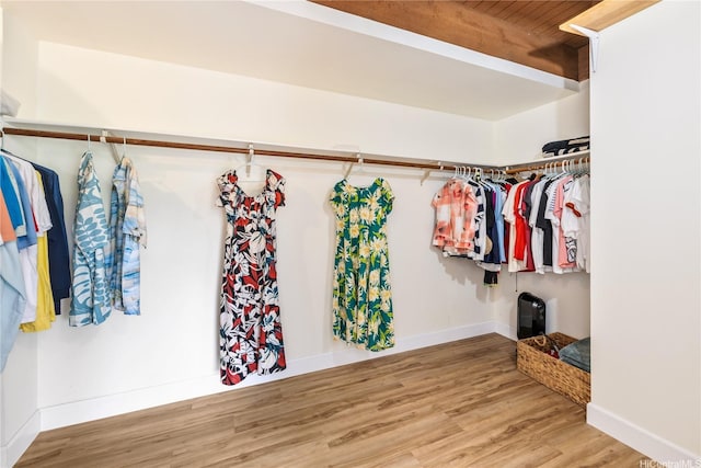 45-081 Lilipuna Rd Unit F, Kaneohe, HI 96744 - spacious closet featuring wood finished floors