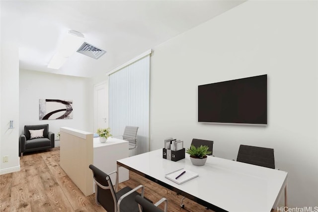 1088 Bishop St Unit 204, Honolulu, HI 96813 - office with visible vents and light wood-style flooring