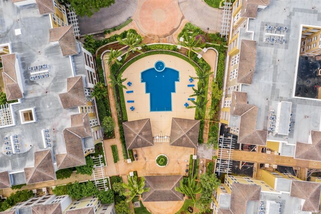 520 Lunalilo Home Rd Unit 8203, Honolulu, HI 96825 - drone / aerial view of a pool area