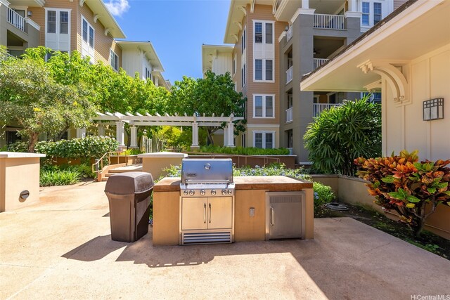 520 Lunalilo Home Rd Unit 8203, Honolulu, HI 96825 - view of patio featuring a pergola