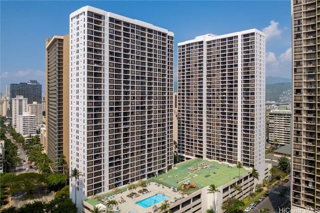 view of property featuring a view of city