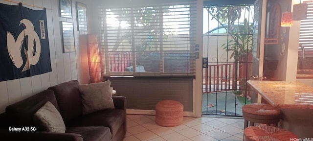 423 Kaiolu St Unit 106, Honolulu, HI 96815 - sitting room featuring tile patterned flooring