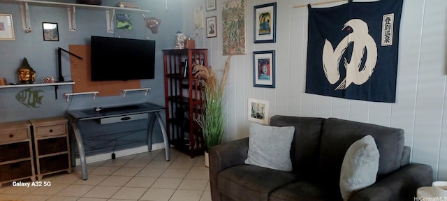 423 Kaiolu St Unit 106, Honolulu, HI 96815 - living room featuring tile patterned flooring
