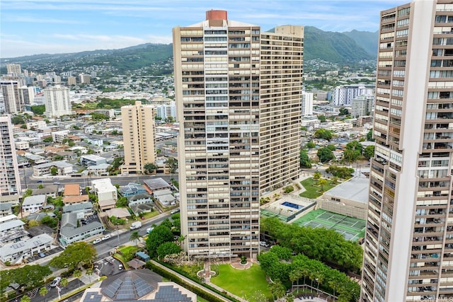 581 Kamoku St Unit 504, Honolulu, HI 96826 - city view featuring a mountain backdrop