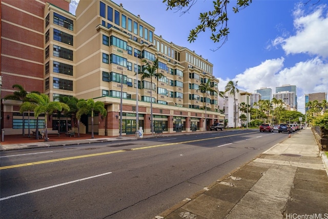 view of property featuring a city view