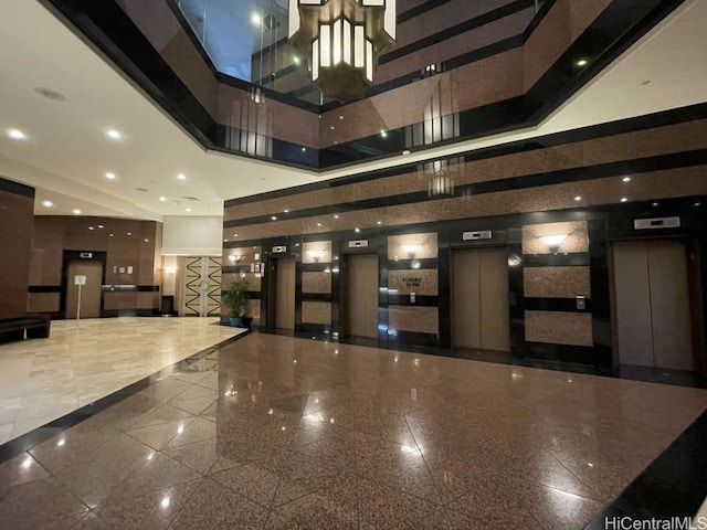 view of building lobby