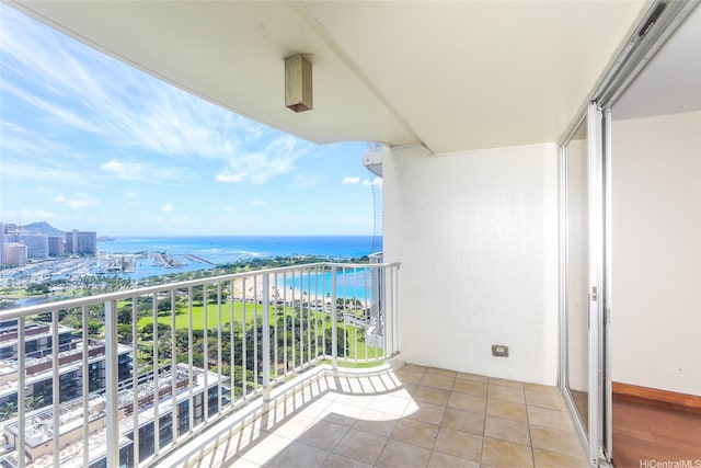 1350 Ala Moana Blvd Unit 3012, Honolulu, HI 96814 - balcony with a water view