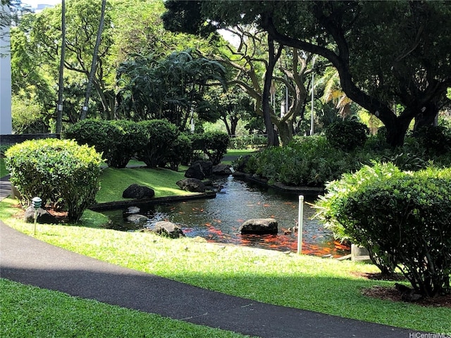 1519 Nuuanu Ave Unit 142, Honolulu, HI 96817 - surrounding community with a lawn