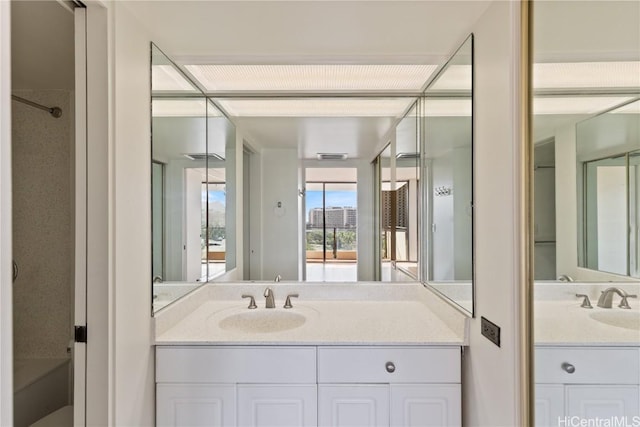 full bath with vanity