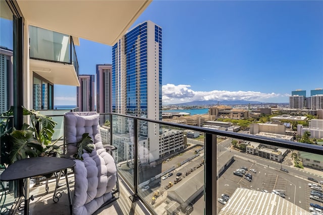 615 Keawe St Unit 1905, Honolulu, HI 96813 - balcony with a view of city and a water view