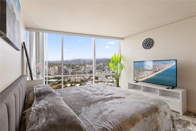 1288 Kapiolani Blvd Unit I-4203, Honolulu, HI 96814 - bedroom with floor to ceiling windows