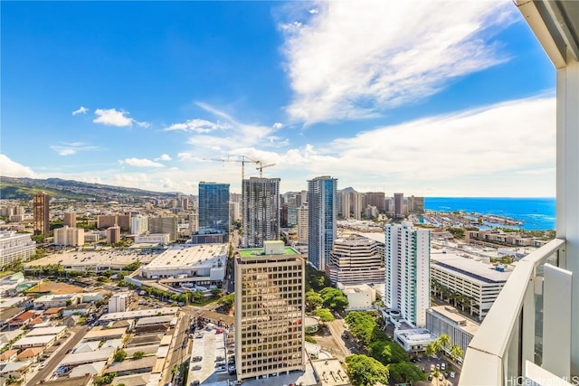 1288 Kapiolani Blvd Unit I-4203, Honolulu, HI 96814 - property's view of city featuring a water view