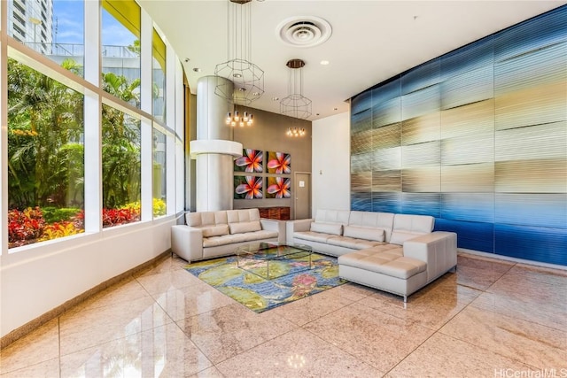 1288 Kapiolani Blvd Unit I-4203, Honolulu, HI 96814 - community lobby featuring visible vents