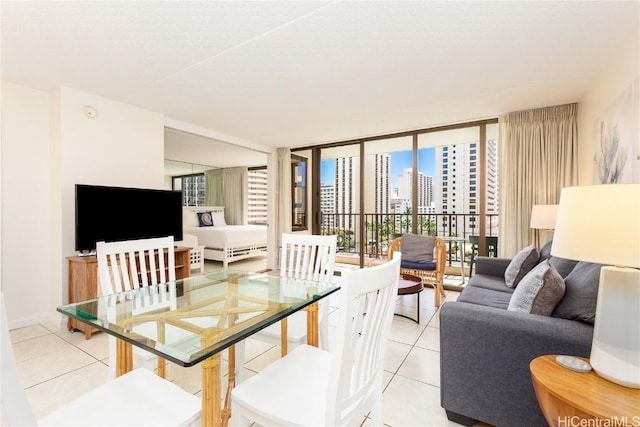 201 Ohua Ave Unit 908, Honolulu, HI 96815 - living area featuring light tile patterned floors