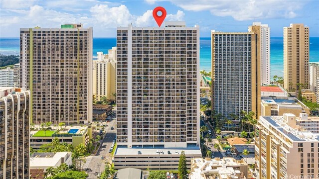 201 Ohua Ave Unit 908, Honolulu, HI 96815 - view of city featuring a water view