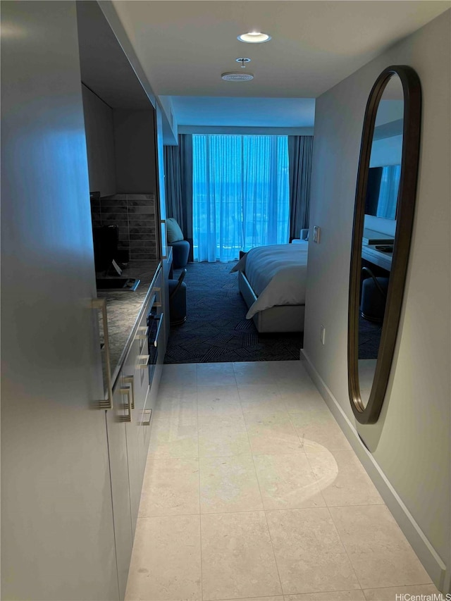 383 Kalaimoku St Unit 1106, Honolulu, HI 96815 - hallway with recessed lighting