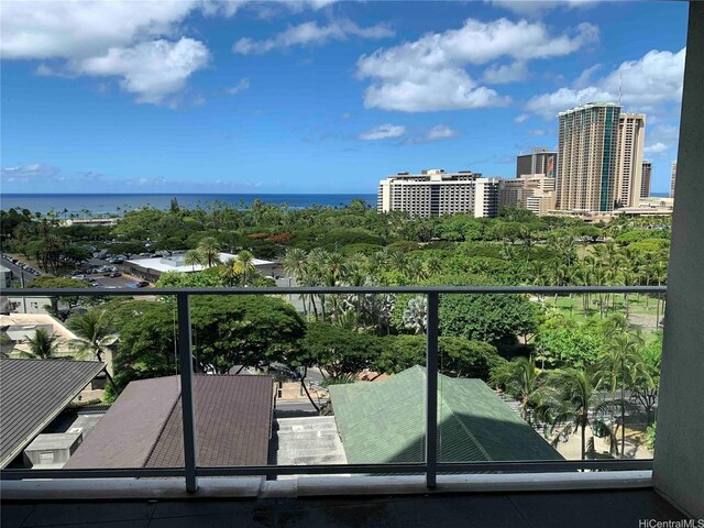 383 Kalaimoku St Unit 1106, Honolulu, HI 96815 - view of balcony