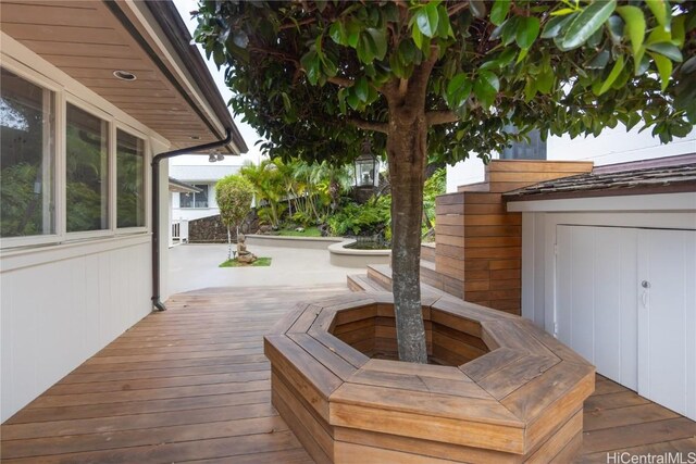 view of deck