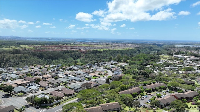drone / aerial view featuring a residential view