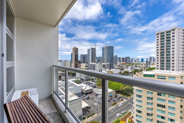 1315 Kalakaua Ave Unit 1903, Honolulu, HI 96826 - balcony with a view of skyline
