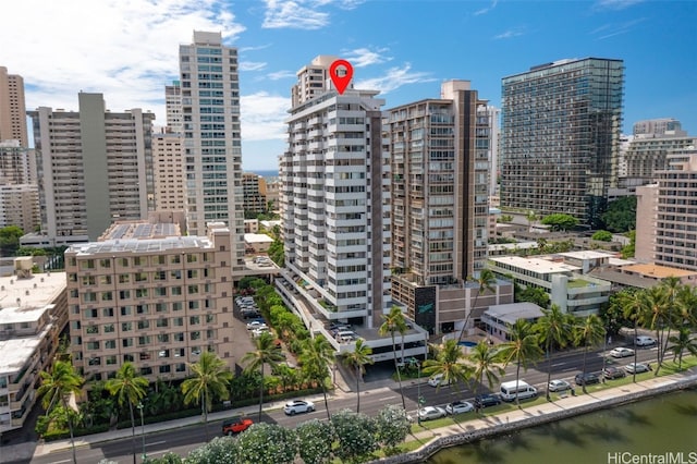 2421 Ala Wai Blvd Unit Ph1, Honolulu, HI 96815 - city view with a water view