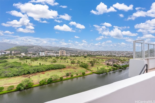 2421 Ala Wai Blvd Unit Ph1, Honolulu, HI 96815 - view of water feature with a mountain view