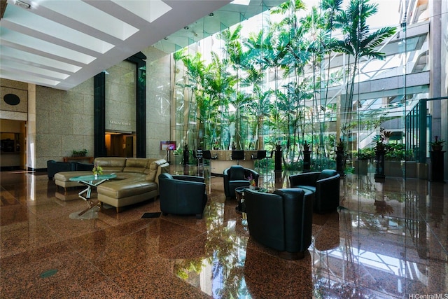 1888 Kalakaua Ave Unit 1705, Honolulu, HI 96815 - common area featuring a towering ceiling