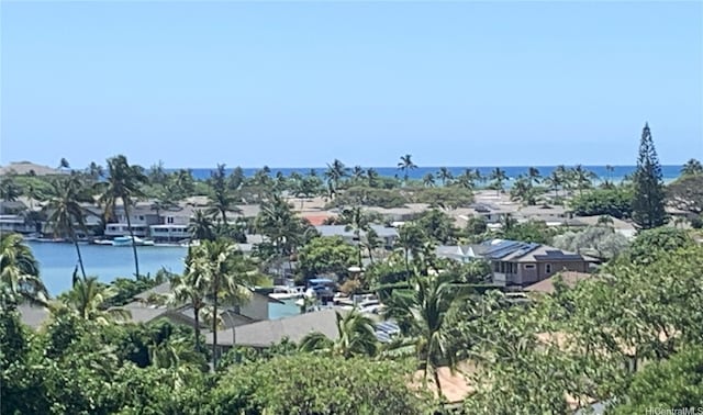 6770 Hawaii Kai Dr Unit 409, Honolulu, HI 96825 - aerial perspective of suburban area featuring a nearby body of water
