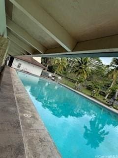 view of pool