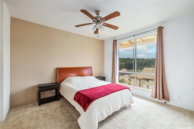 95-996 Wikao St Unit P302, Mililani, HI 96789 - carpeted bedroom featuring ceiling fan