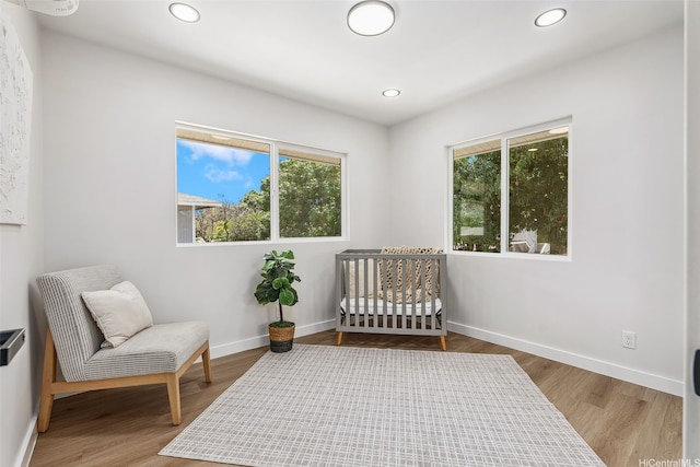 84-1001 Lahaina St Unit 1, Waianae, HI 96792 - living area with wood finished floors, plenty of natural light, and recessed lighting