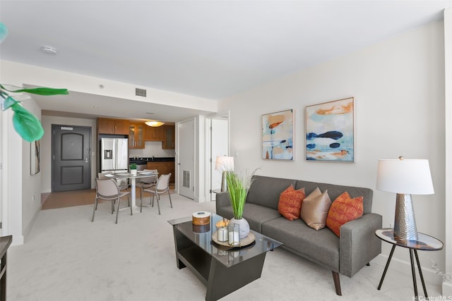 1009 Kapiolani Blvd Unit 3708, Honolulu, HI 96814 - living area with light carpet
