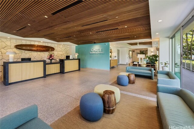 view of community lobby