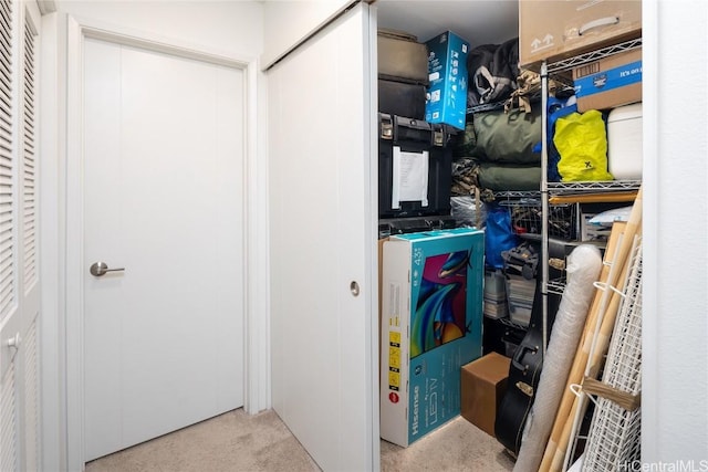view of storage