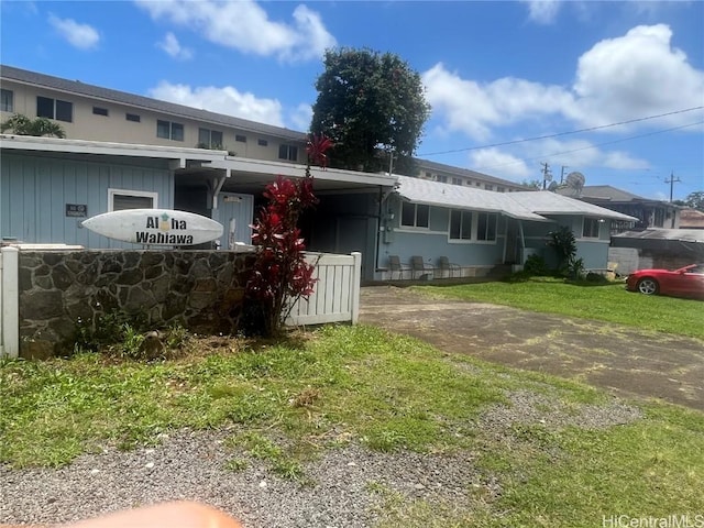 36 Ilima St, Wahiawa, HI 96786 - view of rear view of property