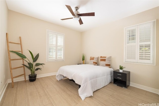 91-1072 Waikapoo St, Ewa Beach, HI 96706 - bedroom with baseboards and ceiling fan
